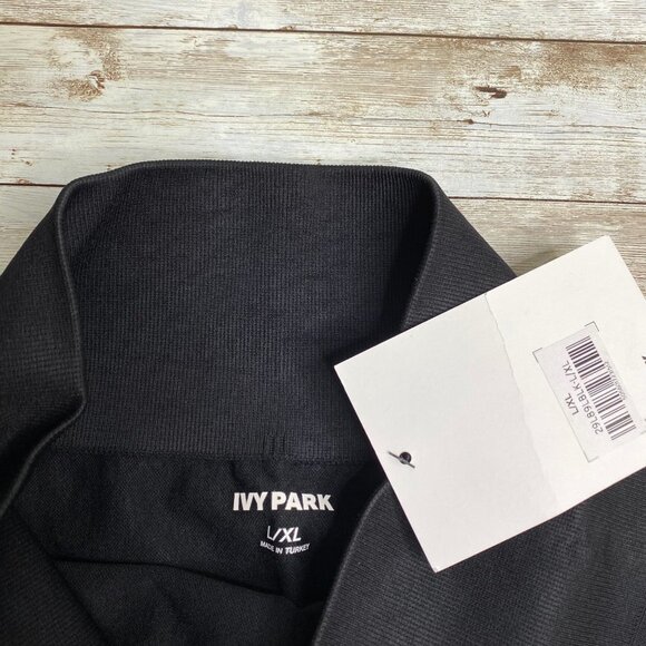 Ivy Park Black Cropped Leggings - Picture 7 of 10